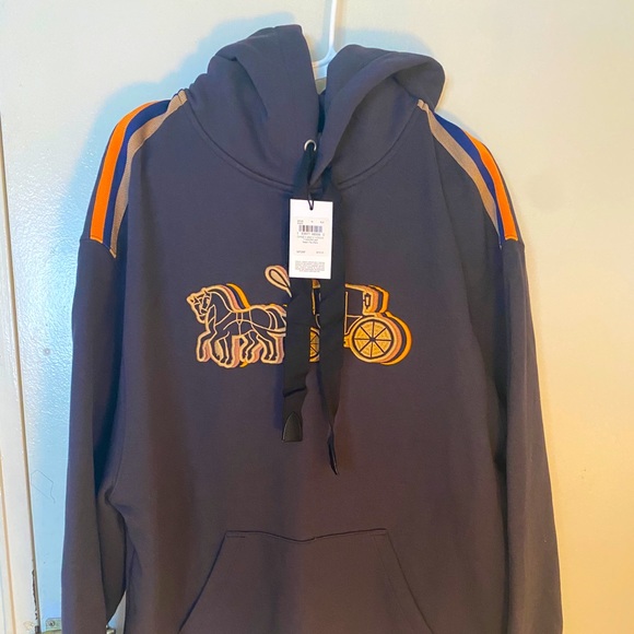 Coach unisex oversized horse and carriage hoodie